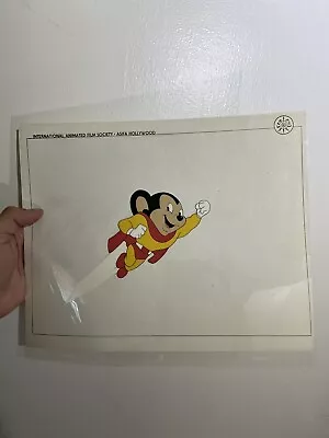 Vintage Mighty Mouse  Production Cel Cartoon Network Nickelodeon  • $99