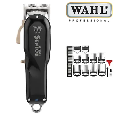 Wahl Professional 5-Star Cordless Senior Hair Clipper Adjustable Taper Lever • £161.99