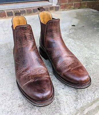 Viberg Rowdy Daschund Wholecut Chelsea Boots 2050 Size 10.5 • $425