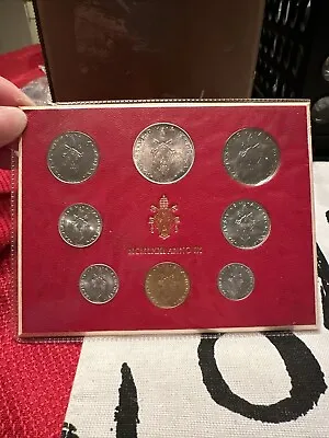 1971 Italy Mcmlxxi Anno Ix Vatican Coin Set  • $20
