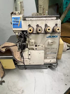 Juki MO-3714 4-Threads Overlock/Serger Sewing Machine With Chain Cutter. • $400