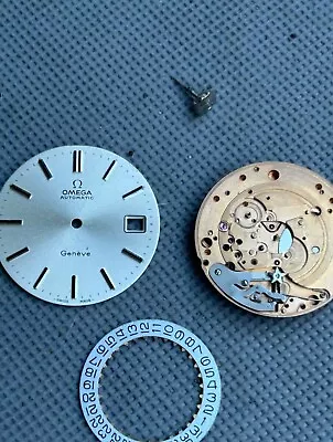 Vintage Omega Geneve Mens Watch Movement • $180