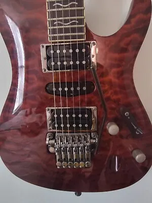 2003 Ibanez S 470 DXQM Electric Guitar Quilt Finish W/ Original Case-Beautiful! • $500