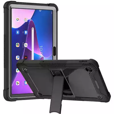 For Lenovo Tab M10 Plus 3rd Gen TB125FU Tablet Heavy Duty Stand Case Hard Cover • $25.99