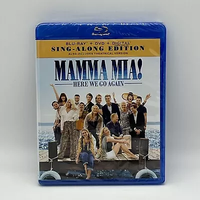 Mamma Mia!: Here We Go Again (Blu-ray/DVD 2018) Brand New Sealed • $3.99