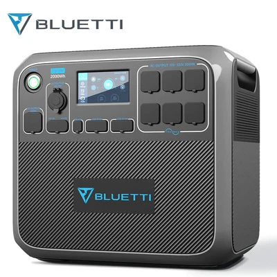 $1399 • Buy BLUETTI AC200P 2000W Solar Power Station LiFePO4 Generator Heater Power Supply