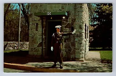 Vintage Main Entrance Gate Us Army War College Carlisle Barracks Pa Postcard Ev • $3.99