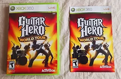 $9.99 • Buy Guitar Hero World Tour Complete & Tested CIB (Microsoft Xbox 360 2008)