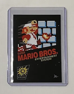 Super Mario Bros. Limited Edition Artist Signed Nintendo Game Cover Card 2/10 • $19.95