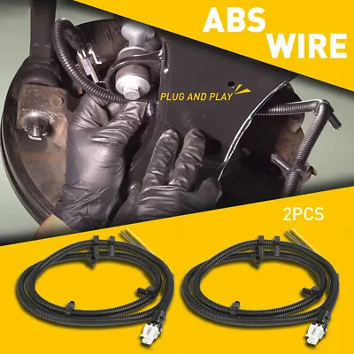 ABS Wheel Speed Sensor Wire Harness Front Left/Right Fits Chevrolet Impala 2PCS • $14.49