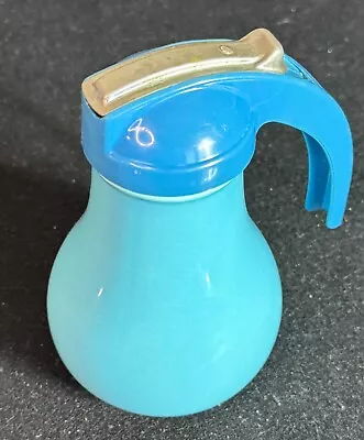 Excellent Vintage Fiestaware Turquoise Syrup Dispenser W/Federal Tool Corp Lid • $159