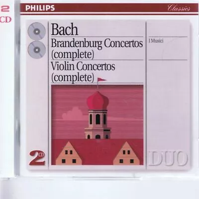 Philips 2  German Pmdc Felix Ayo / I Musici Bach Violin Ctos / Brandenburg • £5.90