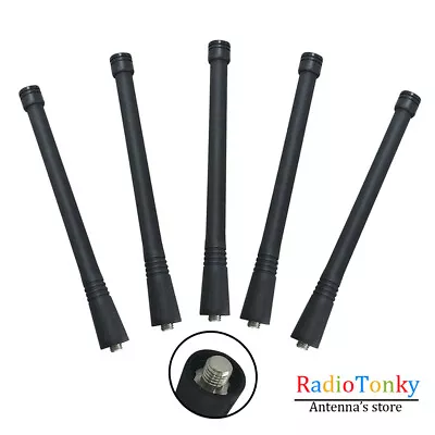 5x VHF Antenna Fits For HT50 HT600 HT750 HT1250 HT1550  CP185 PR400 SP50 • $11.99