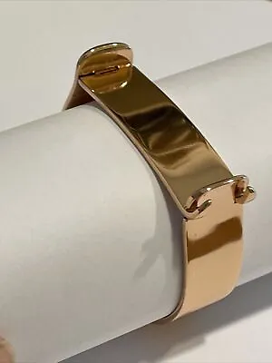 Miansai Cuff Pink Gold Tone Bracelet • $124.99