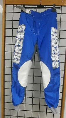 NOS Vintage Mr. Motorcycle Racing Motocross VMX Made In USA Suzuki Men's Pants • $99.99