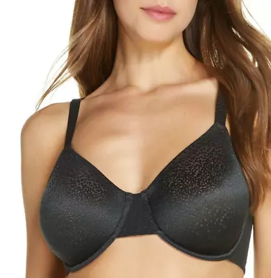 Wacoal 855303 Back Appeal Seamless Black Bra Size 34g • $24.50