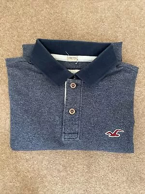 Boys Hollister Polo Shirt -Small - Stretch • £6
