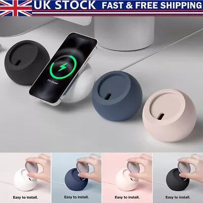 UK Wireless Magnetic Charger Stand Holder For IPhone 15 14 Pro Magsafe Charger • £7.44