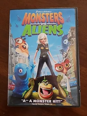 Monsters Vs Aliens (DVD 2009)  • $4