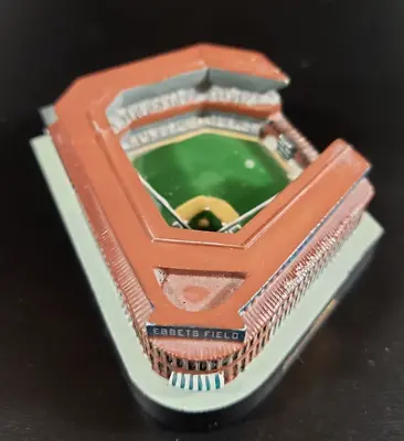 2004 MLBP Miniature Mini Replica Stadium Ebbets Field Brooklyn Dodgers • $10