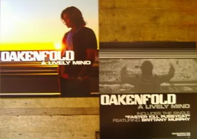 PAUL OAKENFOLD Limited Edition Poster Lively Mind • $29.99