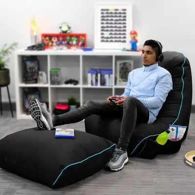 Gaming Beanbag Chair - Rugame Water Resistant Kids And Teen Gamer Bean Bag • £139.98