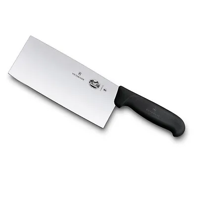 Victorinox 18cm Chinese Chefs Knife Chopper Or Cleaver Fibrox Handle 5.4063.18 • $82.30