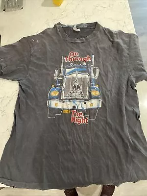 Def Leppard On Through The Night Shirt Vintage • $50