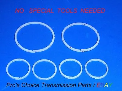 **NO SPECIAL TOOLS NEEDED** 4L60E 4L65 Input Shaft/Pump Teflon Sealing Ring Kit  • $16.87