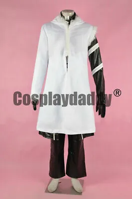 D Gray Man Crown Clown Allen Walker White Coat Outfit Uniform Cosplay Costume • $103.98