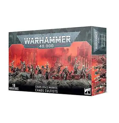 Chaos Cultists Chaos Space Marines 40K Warhammer Sealed • $74.17