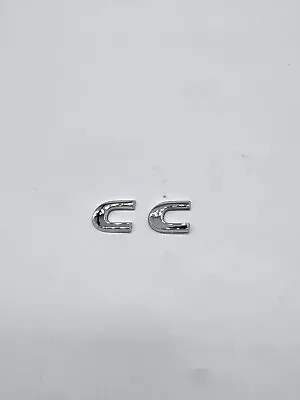 09 10 11 12 13 14 15 16 17 Volkswagen CC Rear Emblem Logo Badge Symbol OEM • $19.99