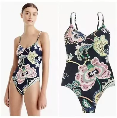 NWT $128 Sz 6 J. Crew Liberty Ballet One Piece Floral Symphony Gorgeous Pattern! • $128