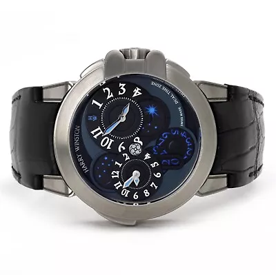 Harry Winston Ocean Dual Time Limited Edition Wristwatch OCEATZ44ZZ002 • $13950