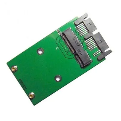 JSER Mini PCI-E MSATA SSD To 1.8  Micro SATA 7+9 16Pin Adapter Add On Cards PCBA • $7.99