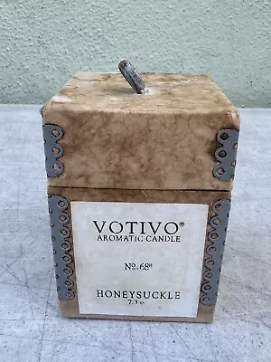 Votivo 6.8oz Aromatic Candle Honeysuckle No 68th BRAND NEW • $39.99