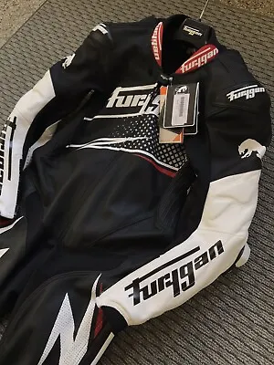 FURYGAN Motorcycle Road Racing Leathers Motorcycle Track Day Suit New W/T Eur 52 • $634