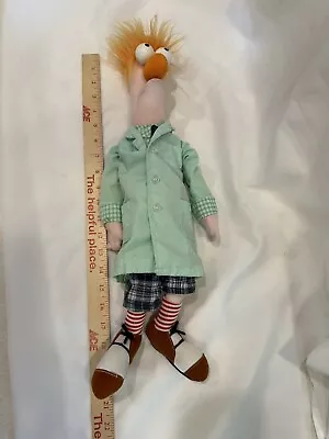 Jim Henson Beaker Plush Doll Muppets Crazy Lab Assistant 18’inch Tall Sababa Toy • $48.49