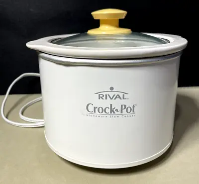 Rival Mini Crock Pot Stoneware Model 3215 Slow Cooker 1.5 Quart • $13.50