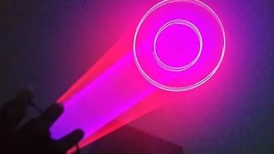 Red+Violet Vortex Laser Gloves Show Lazer Lighting Rechargeable Mobile Lasers DJ • $84.55