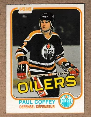 Paul Coffey OPC Rookie Hockey Card # 111 • $85