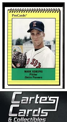 Mark Konopki 1991 ProCards #3268 Elmira Pioneers • $1.95