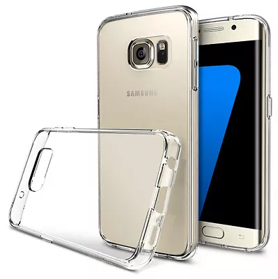 Soft TPU Back Case For Samsung Galaxy S7 - Clear • $6.95