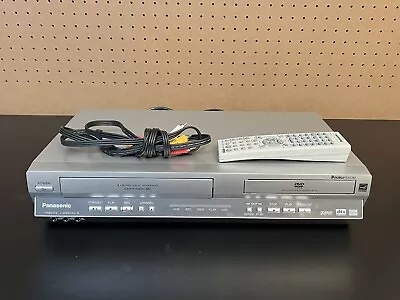 Panasonic Pv-d4745S VHS VCR DVD Combo Recorder Player With Remote Tested • $100