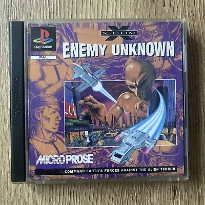 Xcom Enemy Unknown - Sony Playstation PS1 - Damaged Manual • £44.99