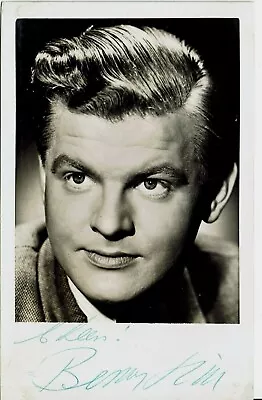 Benny Hill Hand Signed Photograph 5 X 3 Inch • $80.82