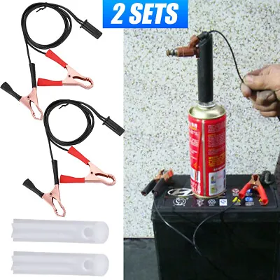$8.79 • Buy Universal Fuel Injector Flush Cleaner Adapter DIY Kit Car Cleaning Tool+Nozzle