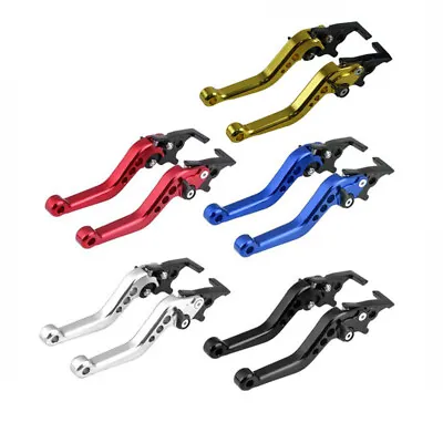 Motorcycle Handle Brake Lever Adjustable CNC Double Disc Brake Handle Bar • $15.66