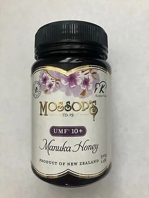 Mossop’s Raw New Zealand Manuka Honey UMF 10+ 1.1lbs • $25