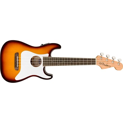 $175.99 • Buy Fender Fullerton Strat Uke Ukulele, Concert Scale, Walnut, Sunburst